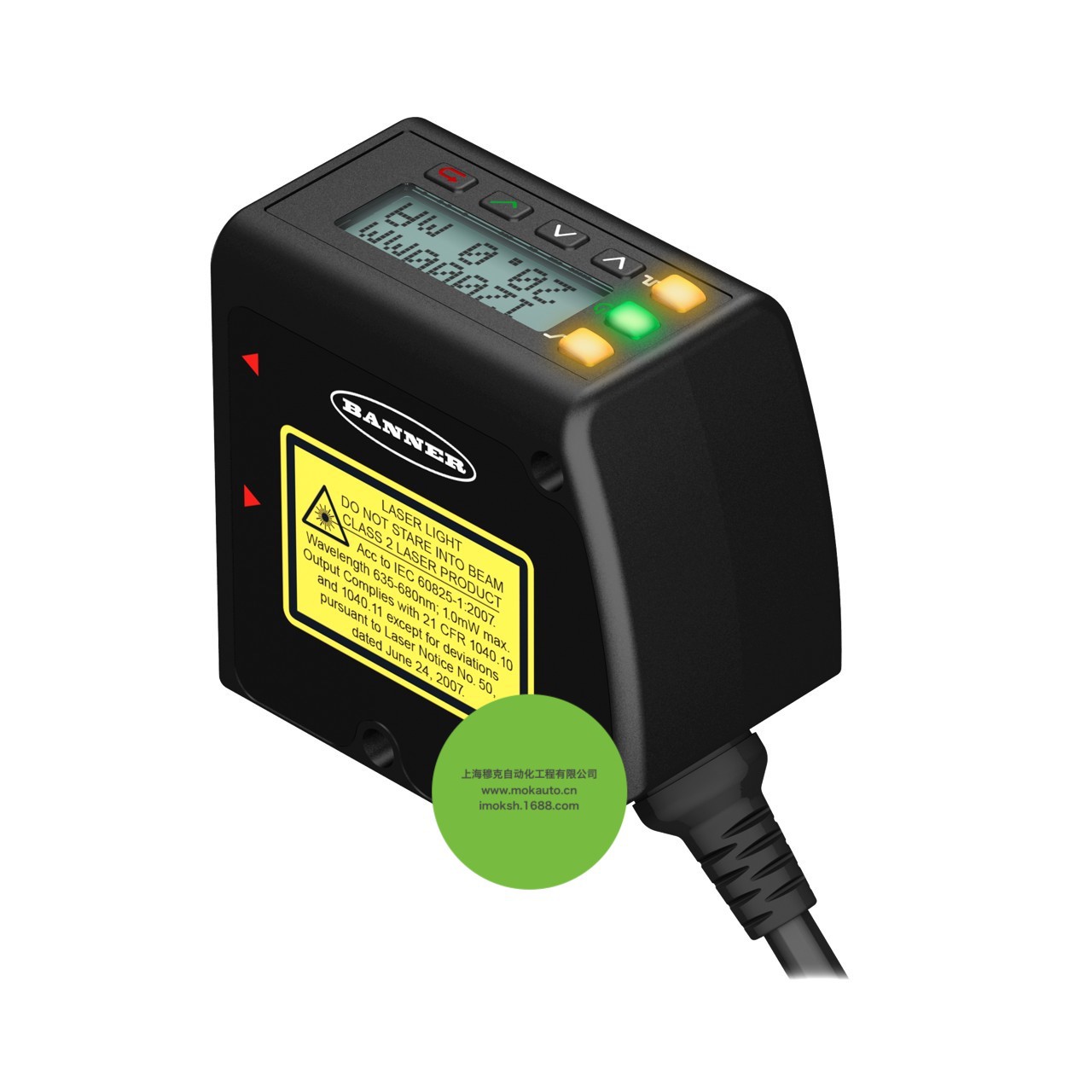 美國邦納Banner激光測距傳感器LTF12UC2LDQP原裝 現(xiàn)貨