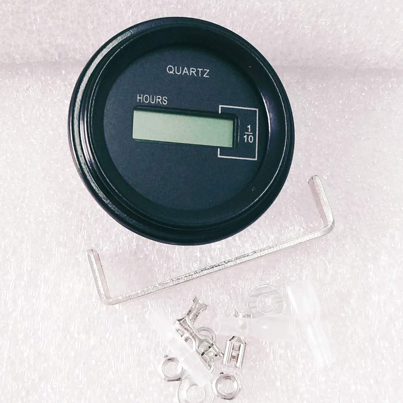 廠家定制發(fā)動機工作小時表工程車用計時器LCD小時計量大從優(yōu)