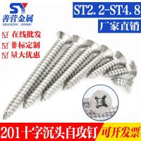 201不銹鋼十字沉頭自攻螺絲 十字沉頭螺釘 M2.2M2.9M4.8 GB846