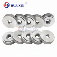 優(yōu)質(zhì)304不銹鋼GB807滾花扁薄螺母手?jǐn)Q螺帽平頭螺母M3M4M5M6M8M10