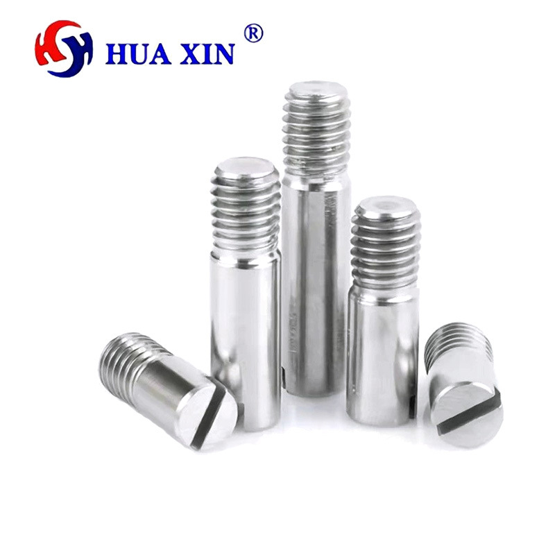 304不銹鋼GB878一字槽外螺紋圓柱銷定位銷軸M2M3M4M5M2M10