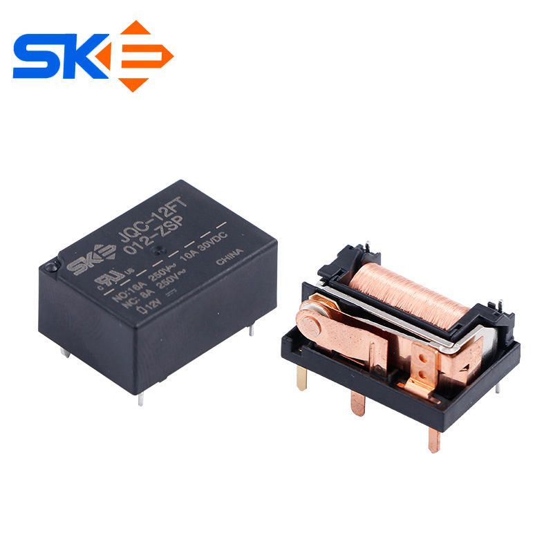 小型大功率繼電器 家用電器智能家居控制16A繼電器12FT-003-ZSP