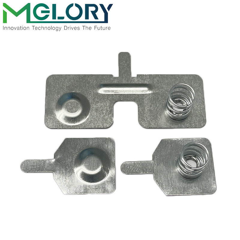 1號(hào)電池連接片大電池彈簧接觸片鐵質(zhì)1#電池沖壓件正負(fù)極電池彈片