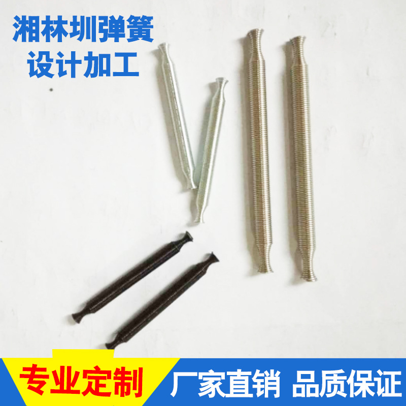 廠家定制拉伸彈簧，可定制調(diào)壓器碳鋼鍍鋅拉簧