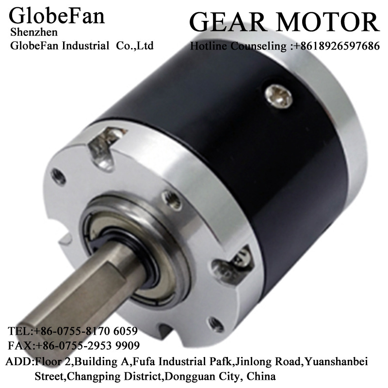 GF-38mm【行星減速箱】葫蘆膜充氣氣泡機電機大力矩減速箱馬達