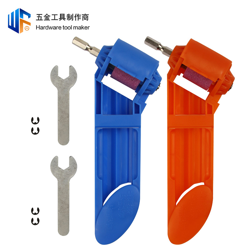 便攜式磨鉆器跨境直柄麻花鉆頭修磨工具電鉆改裝砂輪機鉆頭研磨器