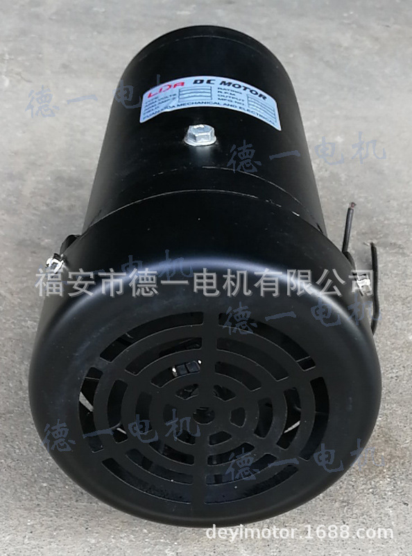 直流220V永磁電機200W 370W 550W 750W臥式 可調(diào)速 有刷直流電機