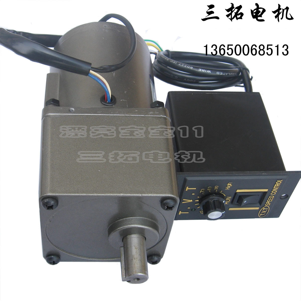 金屬齒輪減速電機 可調速馬達 調速電動機 220V永磁同步電機