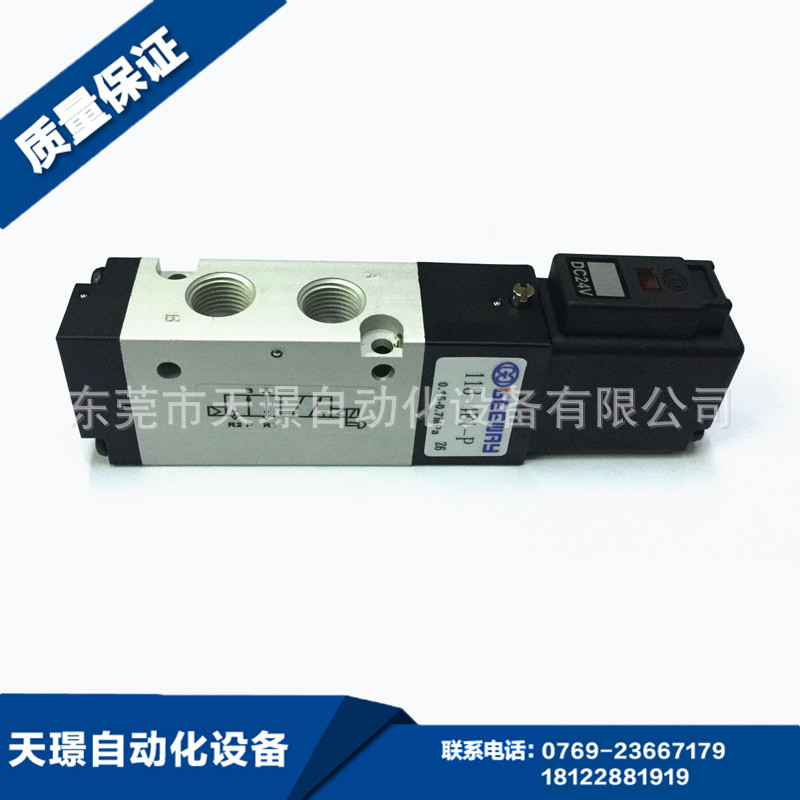 臺灣奇韋GEEWAY電磁閥118-4E1-P/L-DC12V/DC24V/AC220V原裝貨