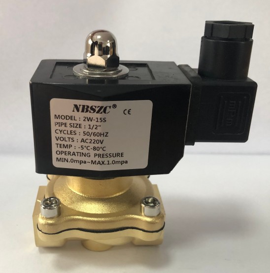 廠家源頭直供 菱形塑封線圈 等級IP65 黃銅不銹鋼水用電磁閥