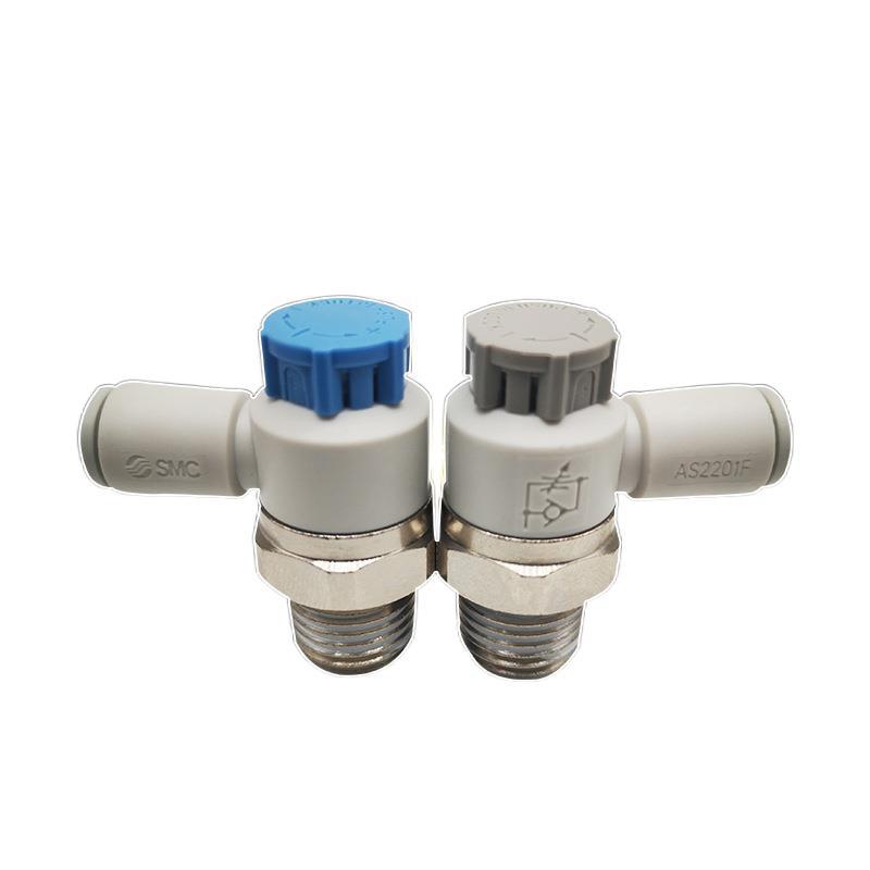 SMC調速節(jié)流閥AS3211F-02-10SA快速接頭全新現貨當天發(fā)貨