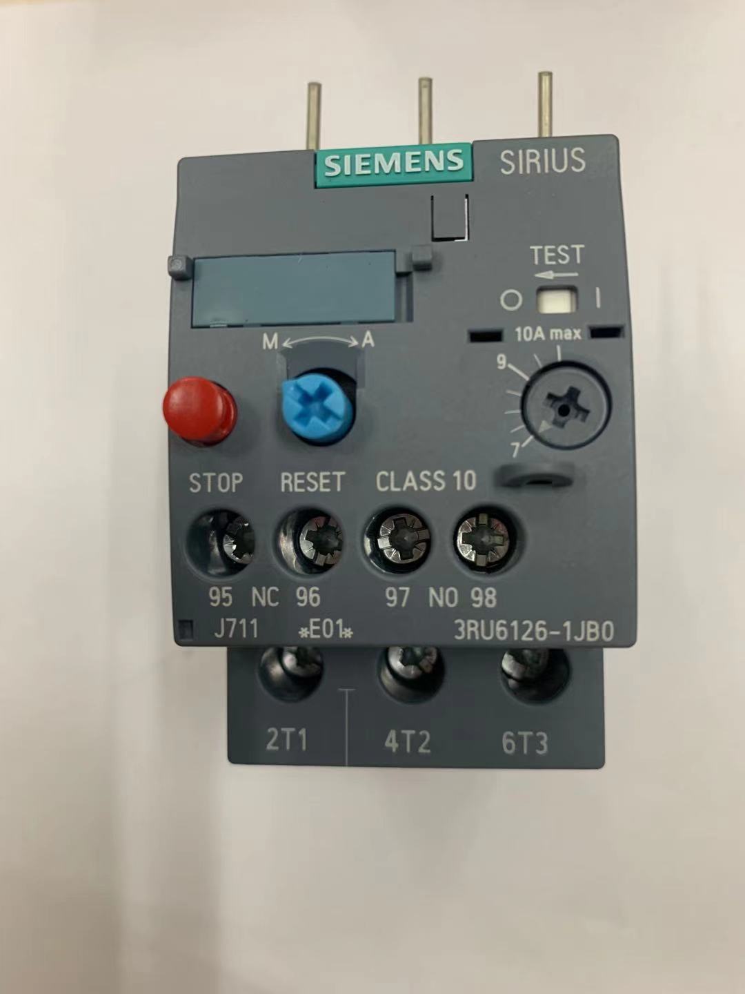 3RU61261JB0熱過載繼電器7A-10A