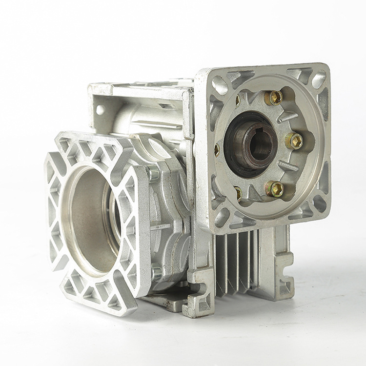 華武優(yōu)絲口罩機(jī)專用減速機(jī)NRV50現(xiàn)貨方法蘭蝸輪蝸桿伺服電機(jī)80*80