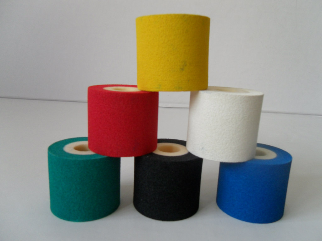 廠(chǎng)家生產(chǎn) 黃色墨輪 36mm*16m固體墨輪