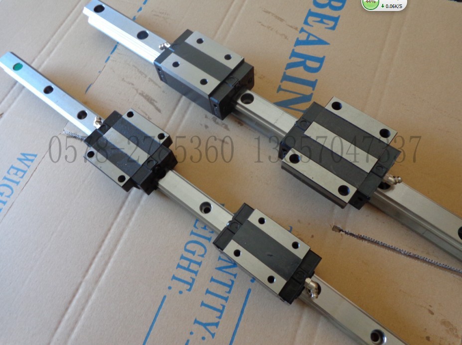 國產(chǎn)方形直線導(dǎo)軌 15/20/25/30 高性價比 滾珠線性滑軌