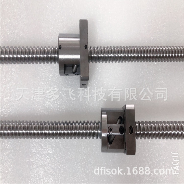 DF注塑機滾珠絲杠 插管式滾珠絲杠外循環(huán)滾珠絲杠 高精度磨制絲桿