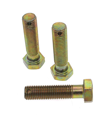 鍍彩帶孔螺栓