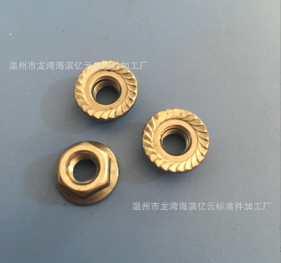 M10法蘭螺母螺帽 多工位臺灣機 花面法蘭平面法蘭6177.6923 15