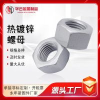 廠家熱鍍鋅螺母 熱浸鋅高強度螺母光伏電力螺母 達克羅螺母