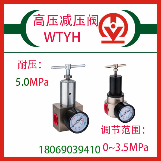 氮?dú)庹{(diào)壓閥,5Mpa 高壓調(diào)壓閥,WTYH-02