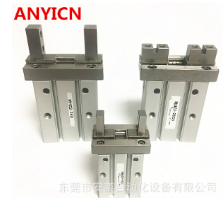 廠家直銷氣動手指氣缸兩三指平行氣爪機(jī)械手配件MHZL2HFZ特價促銷