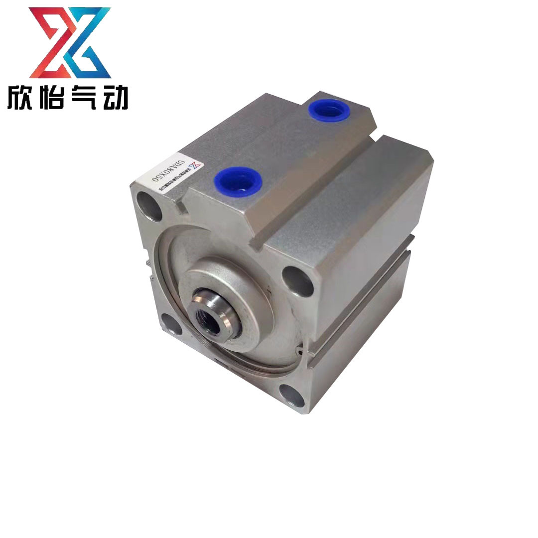 亞德客型薄型氣缸SDA80x50 -5X10x15X20x25X30 廠家供應(yīng) 品質(zhì)放心