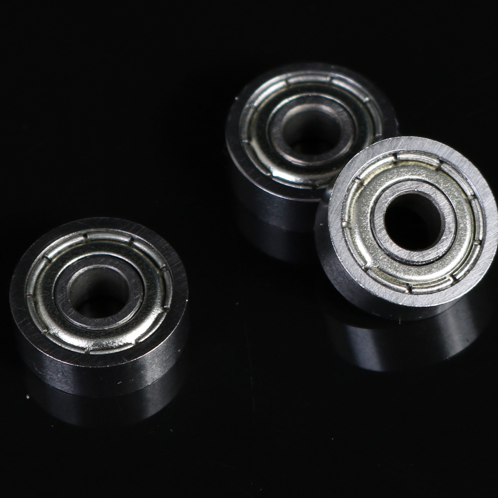 廠家直銷 深溝球微型軸承 4*12*4mm玩具吊輪軸承 新強604ZZ