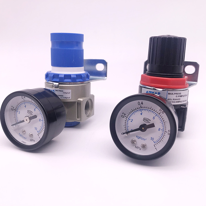 亞德客型氣動氣壓壓力調(diào)節(jié)閥調(diào)減壓閥AR2000氣體減壓調(diào)壓開關(guān)可調(diào)