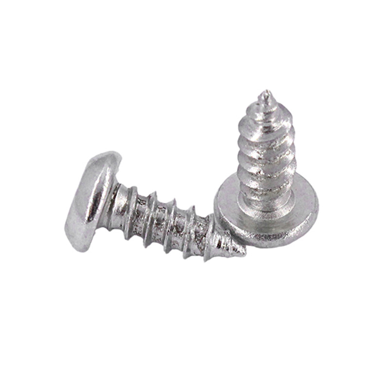 現(xiàn)貨供應 鐵鍍鋅 盤頭圓頭梅花帶柱防盜自攻釘 木螺絲螺釘M3*8