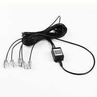 汽車led氛圍燈七彩冷光線 手機APP控制 光纖氣氛燈室內(nèi)裝飾燈條