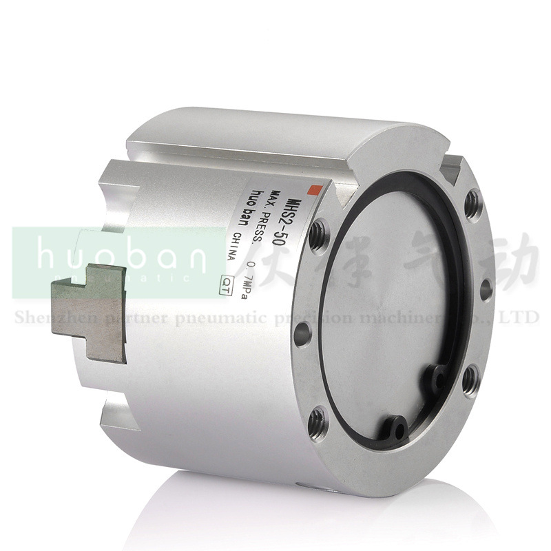 供應(yīng)SMC款平行開閉型氣動手指氣缸 MHS2-63D雙作用兩爪圓柱形氣爪