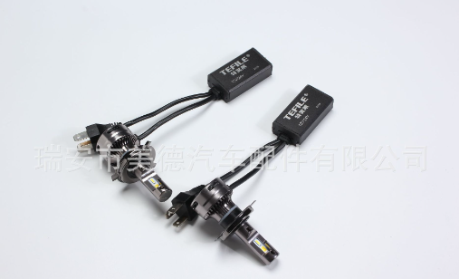 汽車重卡貨車 LED汽車前大燈 遠近一體超亮聚光 F5雙色H4 12V/24V