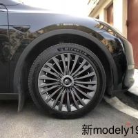 廠家直供適用于特斯拉輪轂蓋modely19寸全包邊改裝輪轂罩
