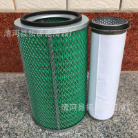 適配 K2337空濾解放悍威奧威J5 J6金龍客車空氣濾清器濾芯五噸王