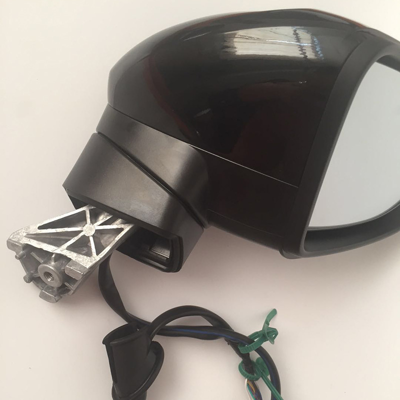 適用2017年大眾新邁騰倒車(chē)鏡 電鍍黑色擋雨倒車(chē)鏡 汽車(chē)轉(zhuǎn)向反光鏡