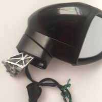 適用2017年大眾新邁騰倒車(chē)鏡 電鍍黑色擋雨倒車(chē)鏡 汽車(chē)轉(zhuǎn)向反光鏡