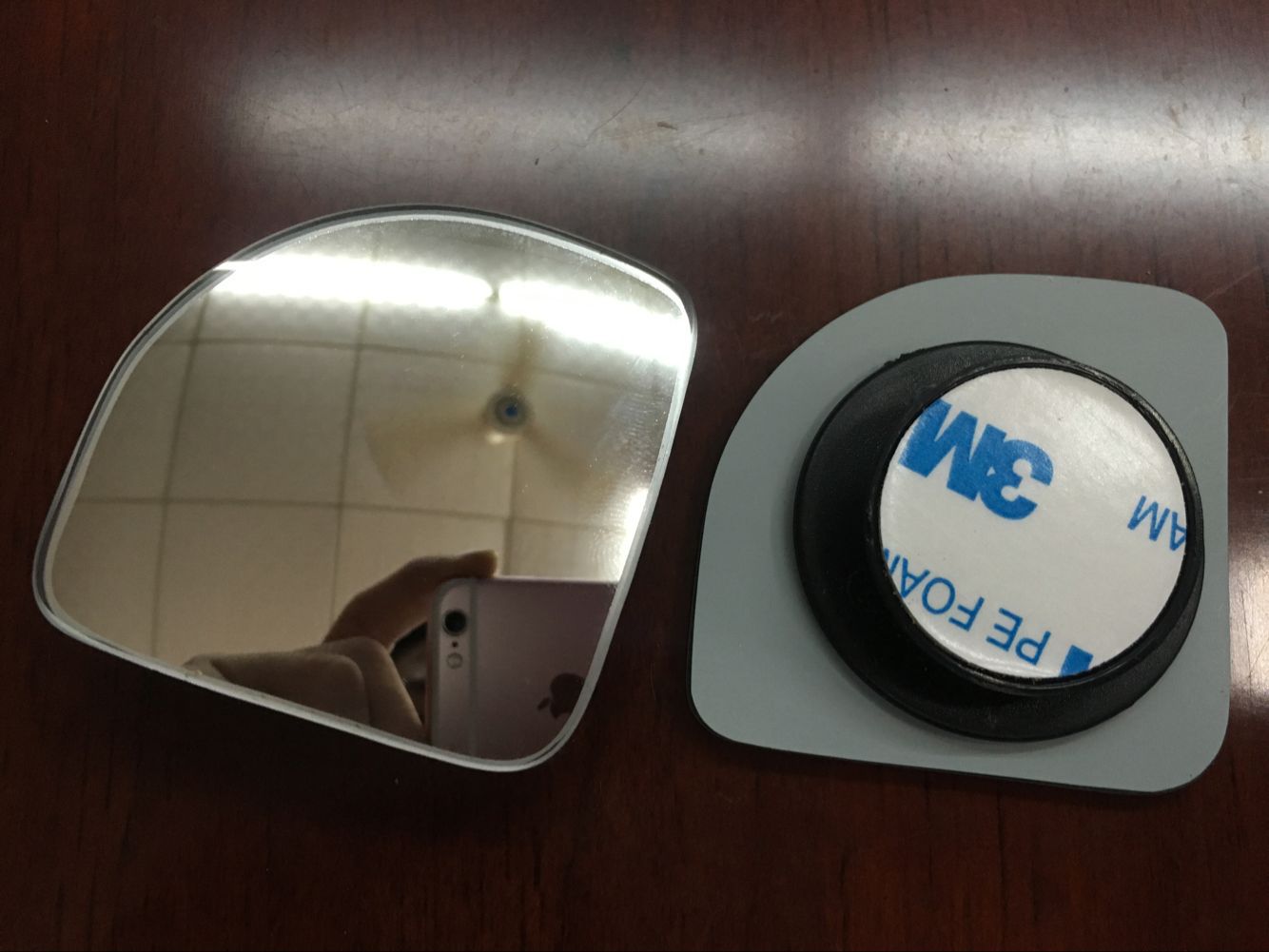 汽車(chē)扇形高清玻璃360度調(diào)節(jié)無(wú)邊框小圓鏡無(wú)邊扇形盲點(diǎn)鏡廣角鏡子