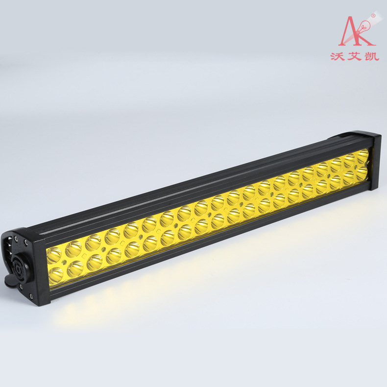 Yellow light bar 黃光LED越野汽車長條改裝杠燈 貨車led前照霧燈