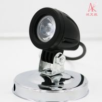 汽車LED工作燈 燈筒圓形前射燈 10W輔助燈 越野改裝小老鼠前射燈