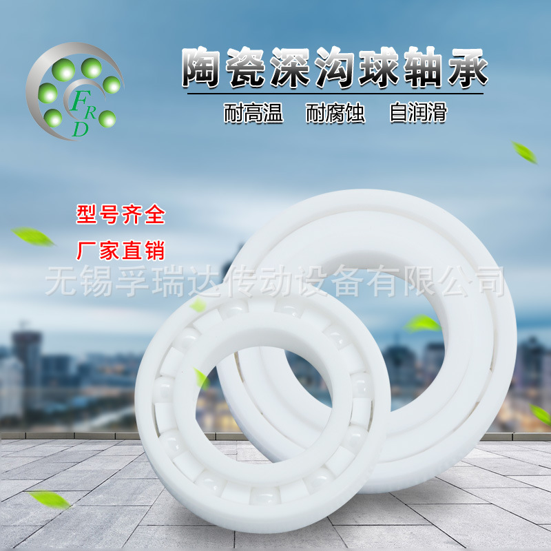 氧化鋯全陶瓷軸承 6004 陶瓷深溝球軸承 陶瓷軸承 廠(chǎng)家直銷(xiāo)