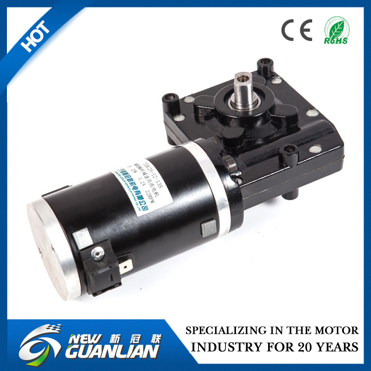 專業(yè)廠家 73渦輪蝸桿直流電機 減速驅動電機 輪椅電機 自動門