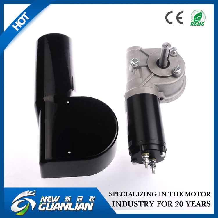 新冠聯-供應 渦輪蝸桿直流電機 絞盤機構驅動電機 輪椅電機