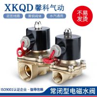 氣動(dòng)常閉電磁閥水閥220V氣閥24V開(kāi)關(guān)2W025-08/4分6分1寸1.2DN 20銅
