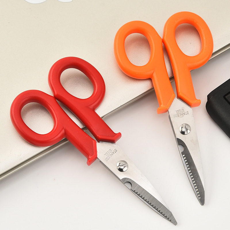 工業(yè)電工鐵皮剪 鋁合金扣板線(xiàn)槽剪刀電工剪刀電子剪刀多功能電工