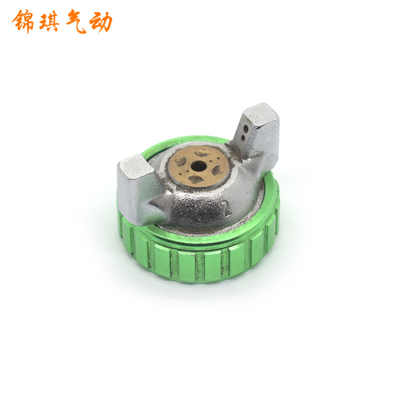 噴槍配件 不銹鋼空氣帽 噴槍配件15F9-001黑圓口空氣帽 噴槍配件