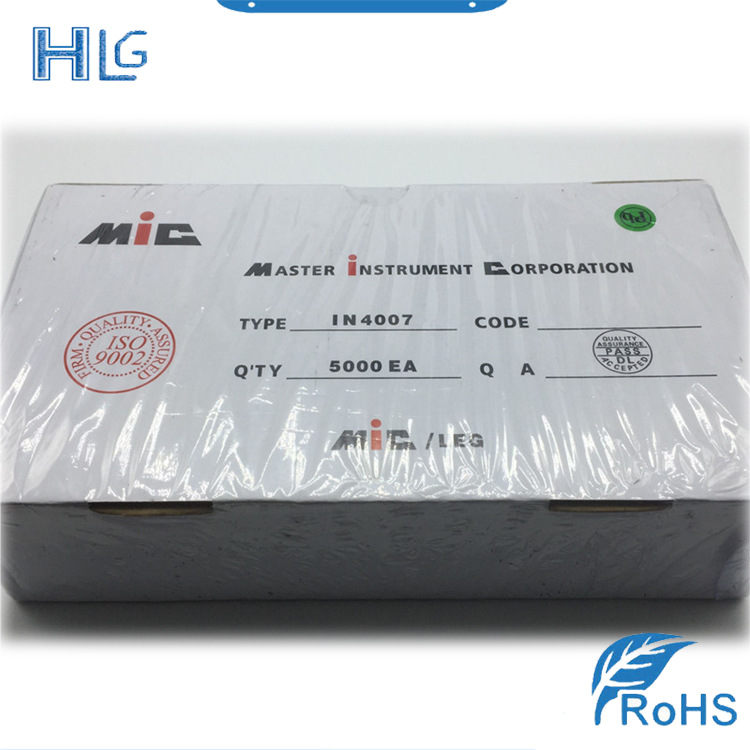 IN4007整流管電子元器件 集成電路品牌ic芯片全新原裝一站式配單