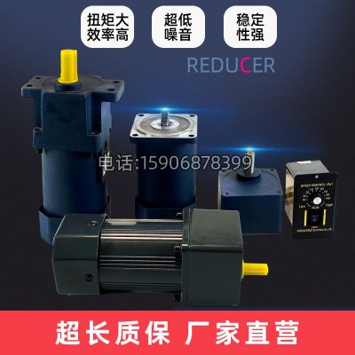 交流減速電機(jī)25-250W調(diào)速微型減速馬達(dá)口罩機(jī)電機(jī)