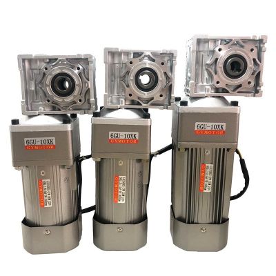 RV040交流220V渦輪減速電機(jī)大速比40W-120W-400W二級(jí)馬達(dá)三相380V