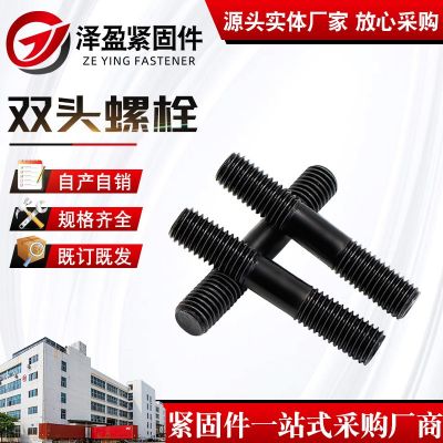 雙頭螺栓 雙頭螺絲 8.8級10.9級12.9級高強(qiáng)度雙頭螺栓 雙頭螺柱