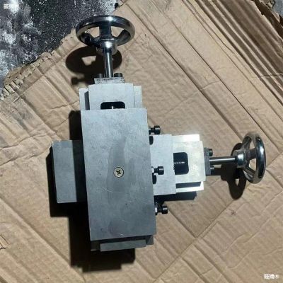 燕尾槽十字拖板絲桿手搖微型導(dǎo)軌雙向滑臺xy軸工作臺滑塊車床滑軌